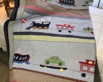 Pottery barn boys quilts sales