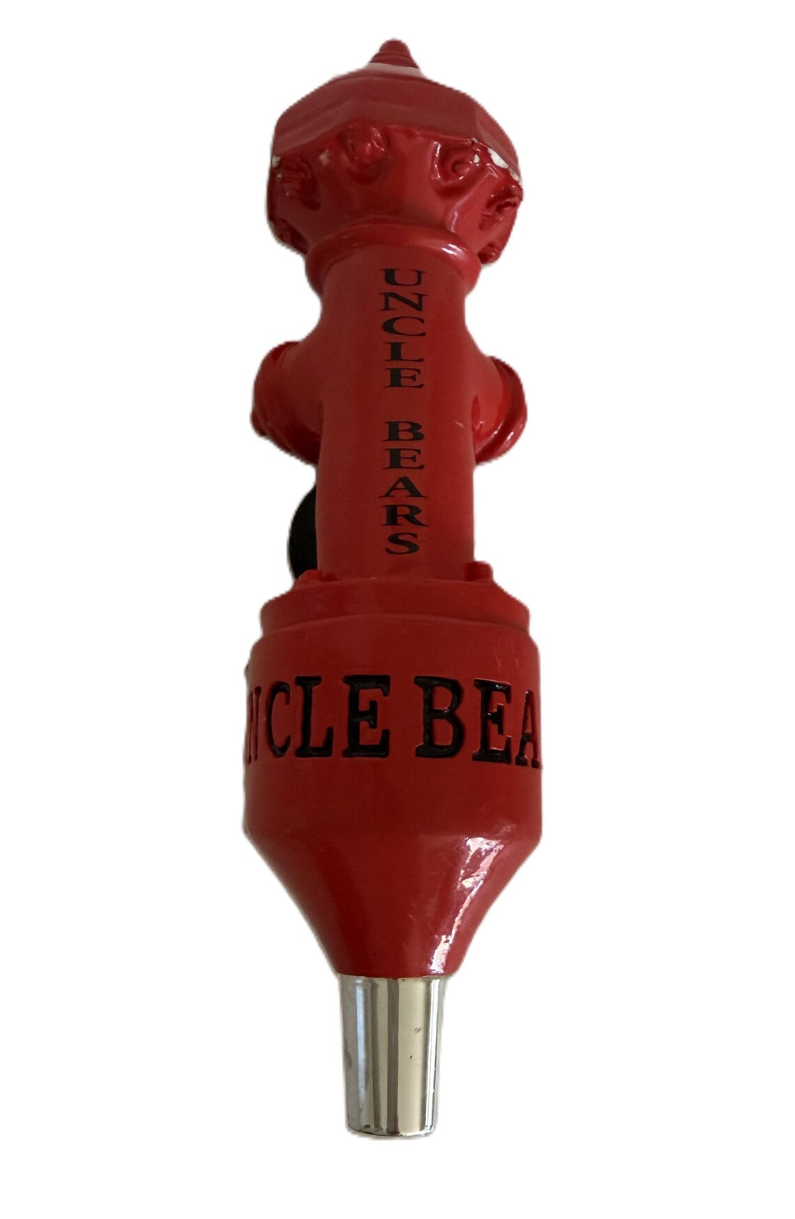 Uncle Bear's Fire Hydrant Beer Tap Handle Holiday Hound Winter Ale Bar ...
