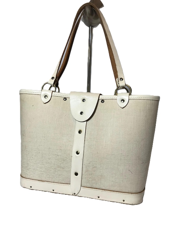 vintage 60s Enid collins コリンズバッグ 希少 レア Vintage 1960s Enid Collins Original Summer Time Tote Handbag Purse