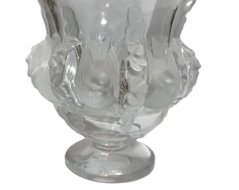 ラリック ダンピエール 花瓶 美品】Lalique☆ラリック☆花瓶☆ダンピエール - メルカリ