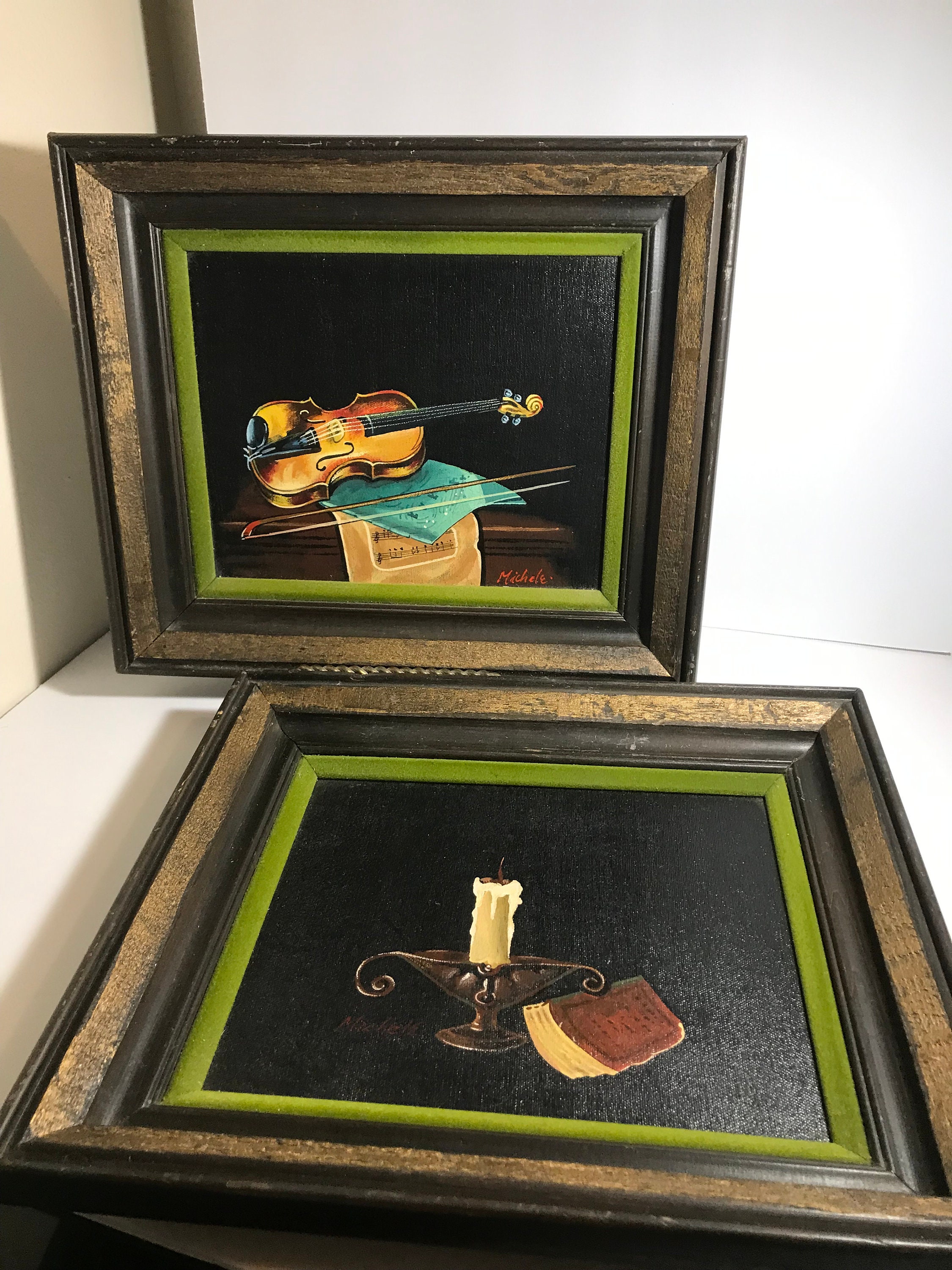 70's velvet painting - Etsy 日本