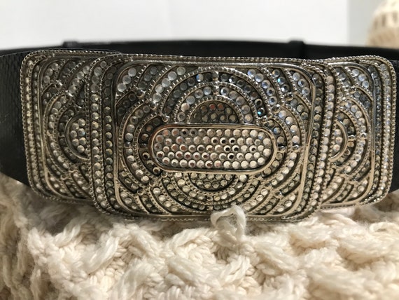 Judith Leiber Belt, Vintage Judith Leiber Stunning Art Deco