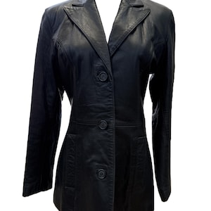 Euro Leather Jacket - Etsy
