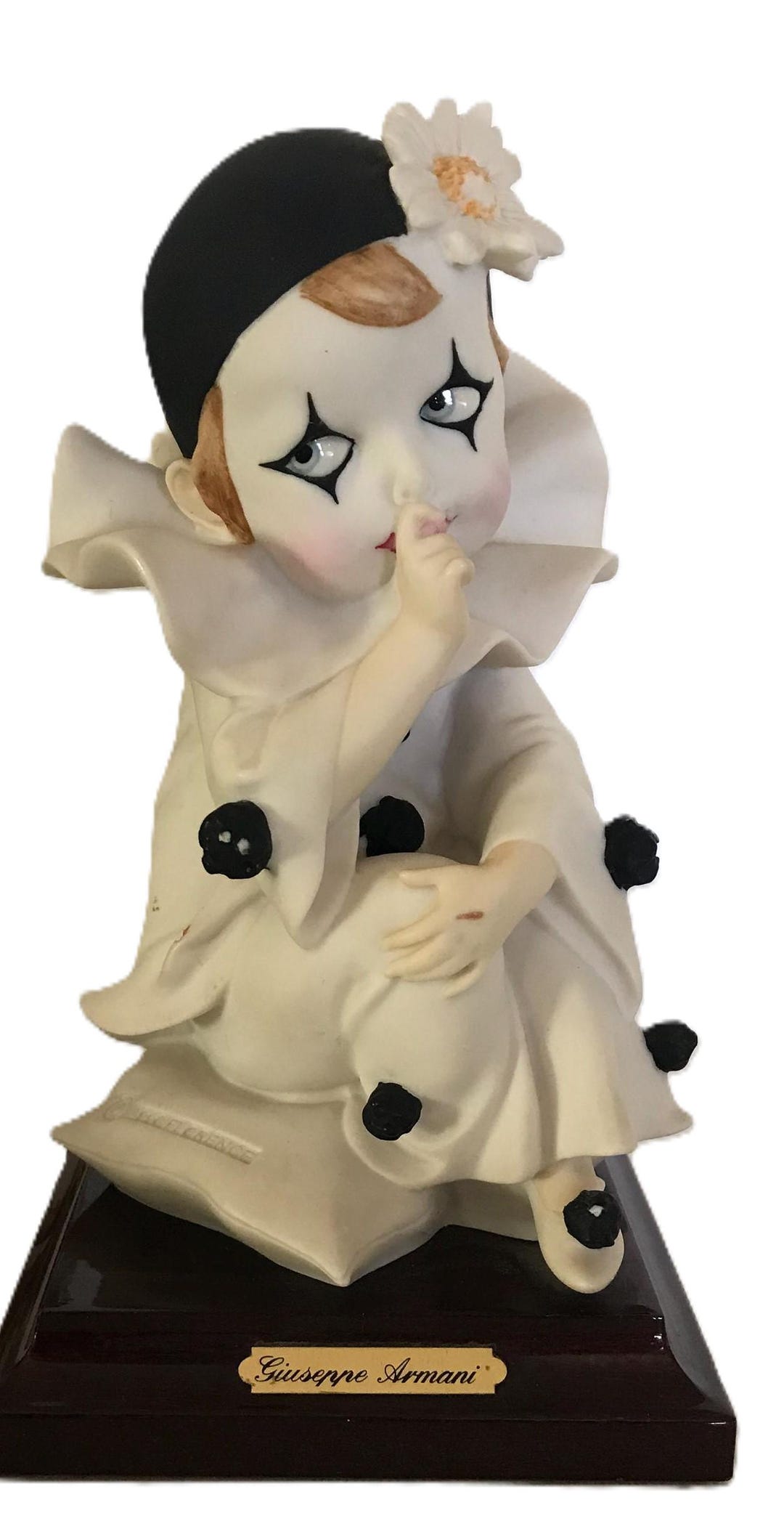 Giuseppe Armani 1990 Pierrot Figurine, Giuseppe Armani, Florence