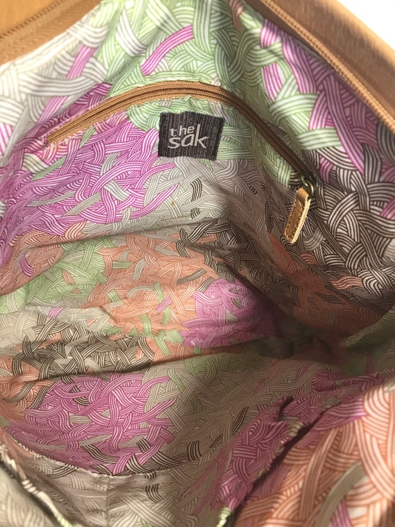The Sak Leather Tote, the Sak Distressed Brown Leather Large  display picture 1