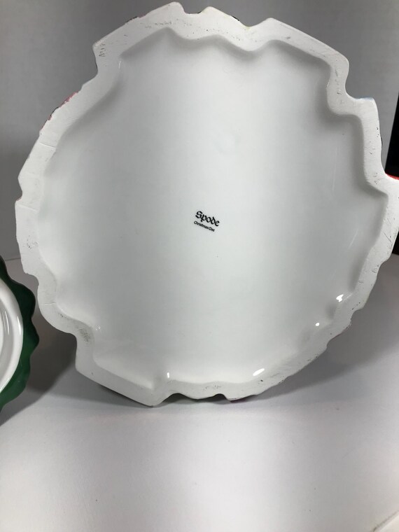 イギリス　スポード クッキー ジャー クリスマスツリー 未使用に近い】SPODE クッキー ジャー クリスマスツリー スポード