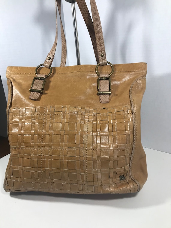 The Sak leather tote, The Sak distressed brown lea