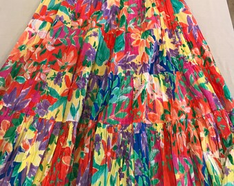 80s90s vintage RalphLauren knit skirt 赤