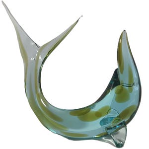Italy glass dolphin - Etsy 日本
