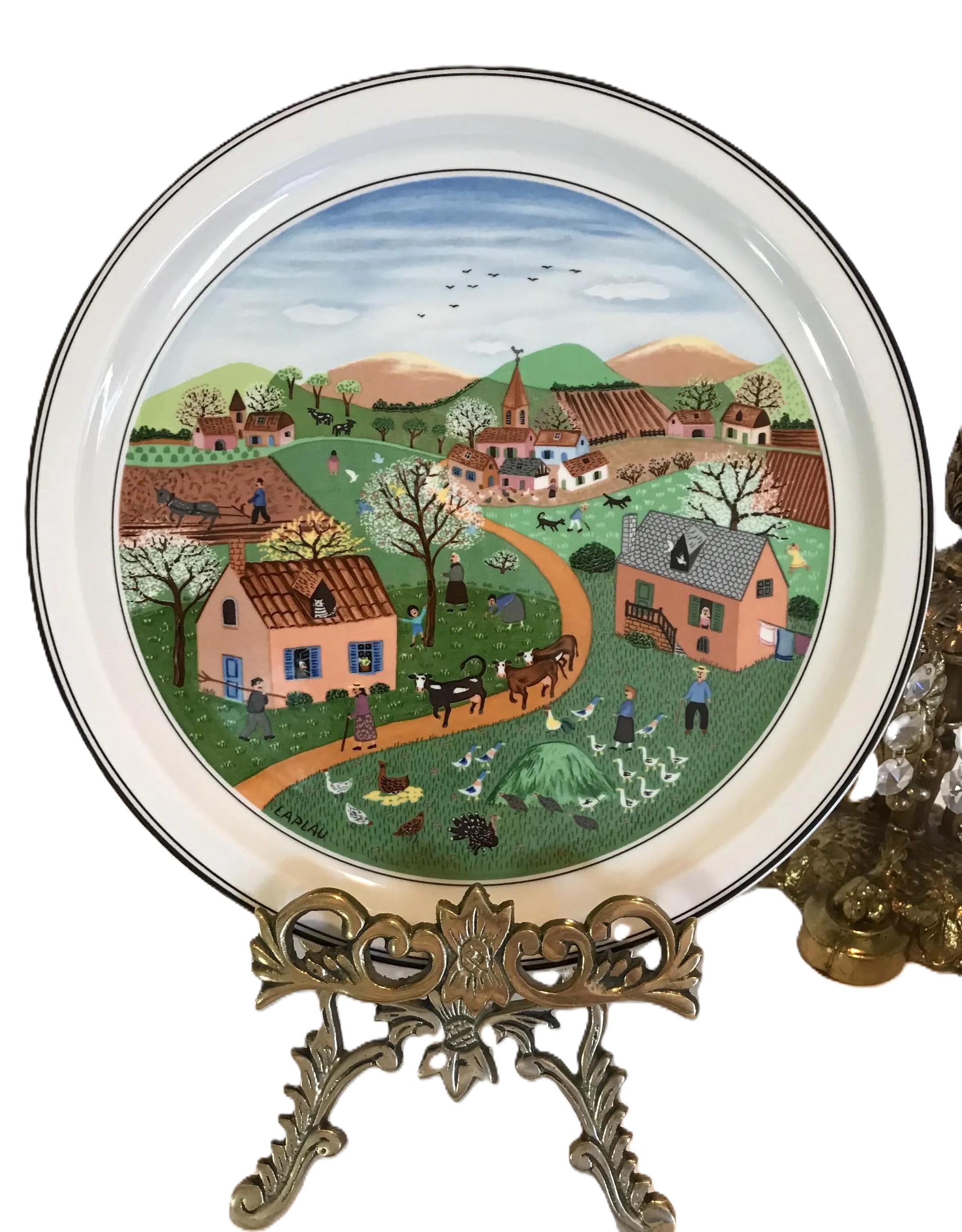 ビロレイ＆ボッホ　四季 Villeroy boch four seasons spring or - Etsy 日本