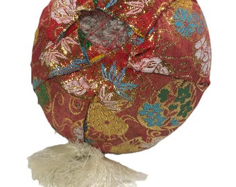 手描き風景画の陶器製卵型容器 手描き風景画の陶器製卵型容器 手描き