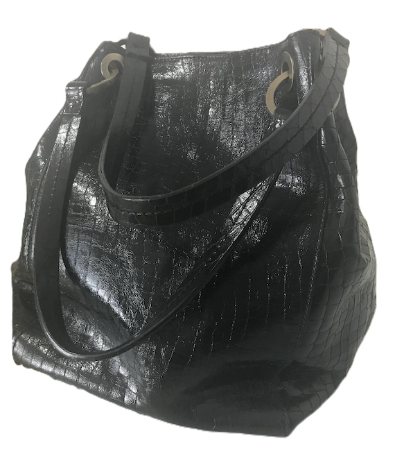 Vintage Donald Pliner Couture Black Purse, Donald Pliner  display picture 1