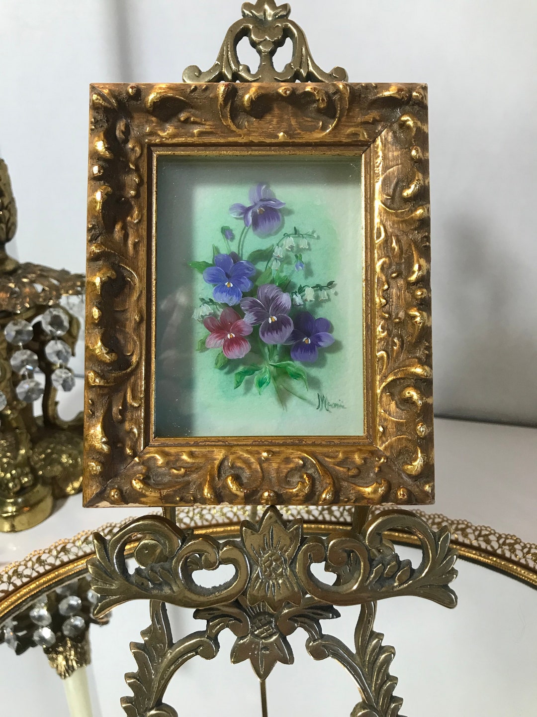 Vintage Victorian Style Wall Decor, Vtg