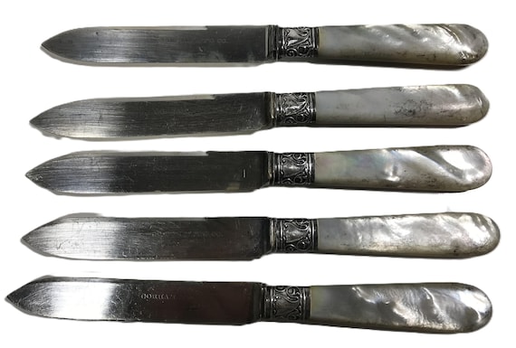 M5 Sterling Silver ヴィンテージ マザーオブパール ナイフ 【公式通販】