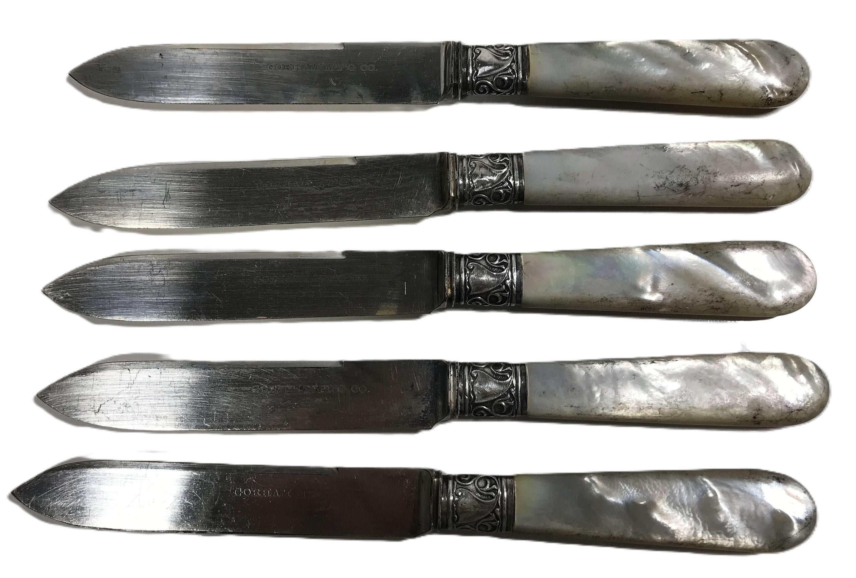M5 Sterling Silver ヴィンテージ マザーオブパール ナイフ M5 Sterling Silver ヴィンテージ マザーオブパール ナイフ 【公式通販】