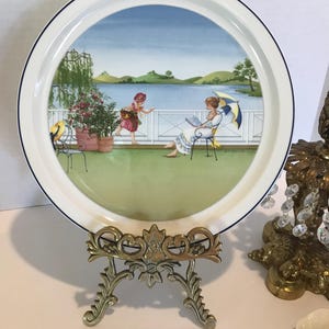 Villeroy & Boch Les Saisons Romantiques, Villeroy and Boch The Romantic Seasons plate  2, Summer, Villeroy and Boch decorative wall plate
