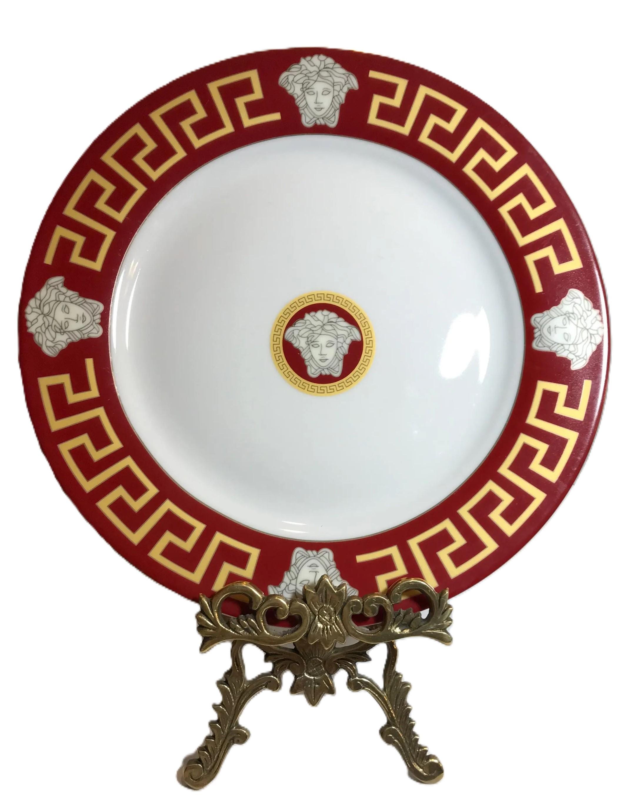 Versace China Plate Set - Etsy