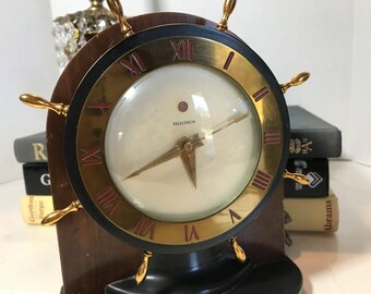 Vintage 1940s Telechron Electric Clock, Vintage 1940s Warren