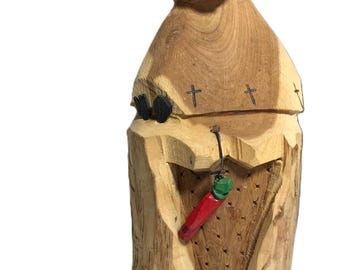Michael Salazar Signed Wooden 