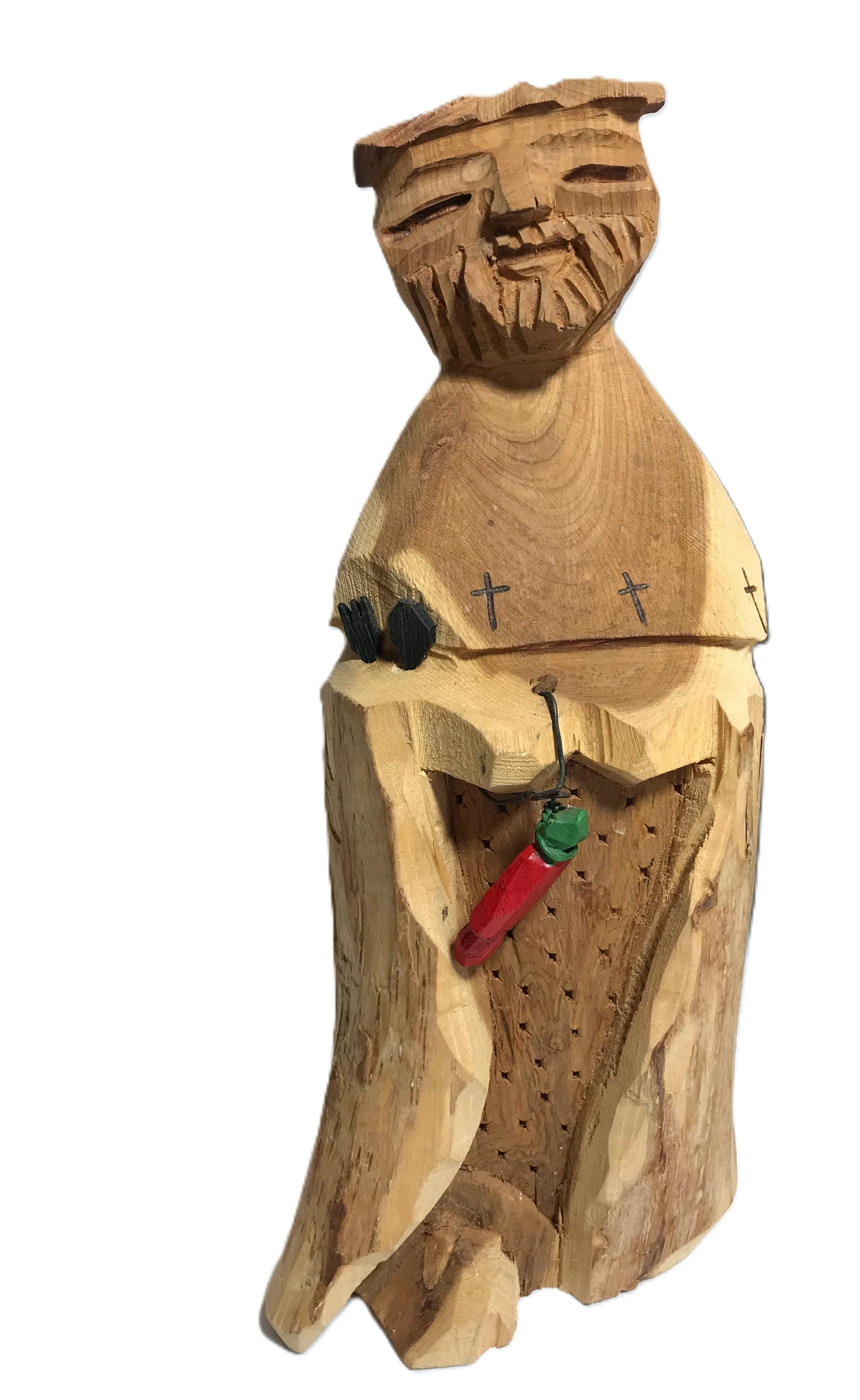 Michael Salazar Signed Wooden 