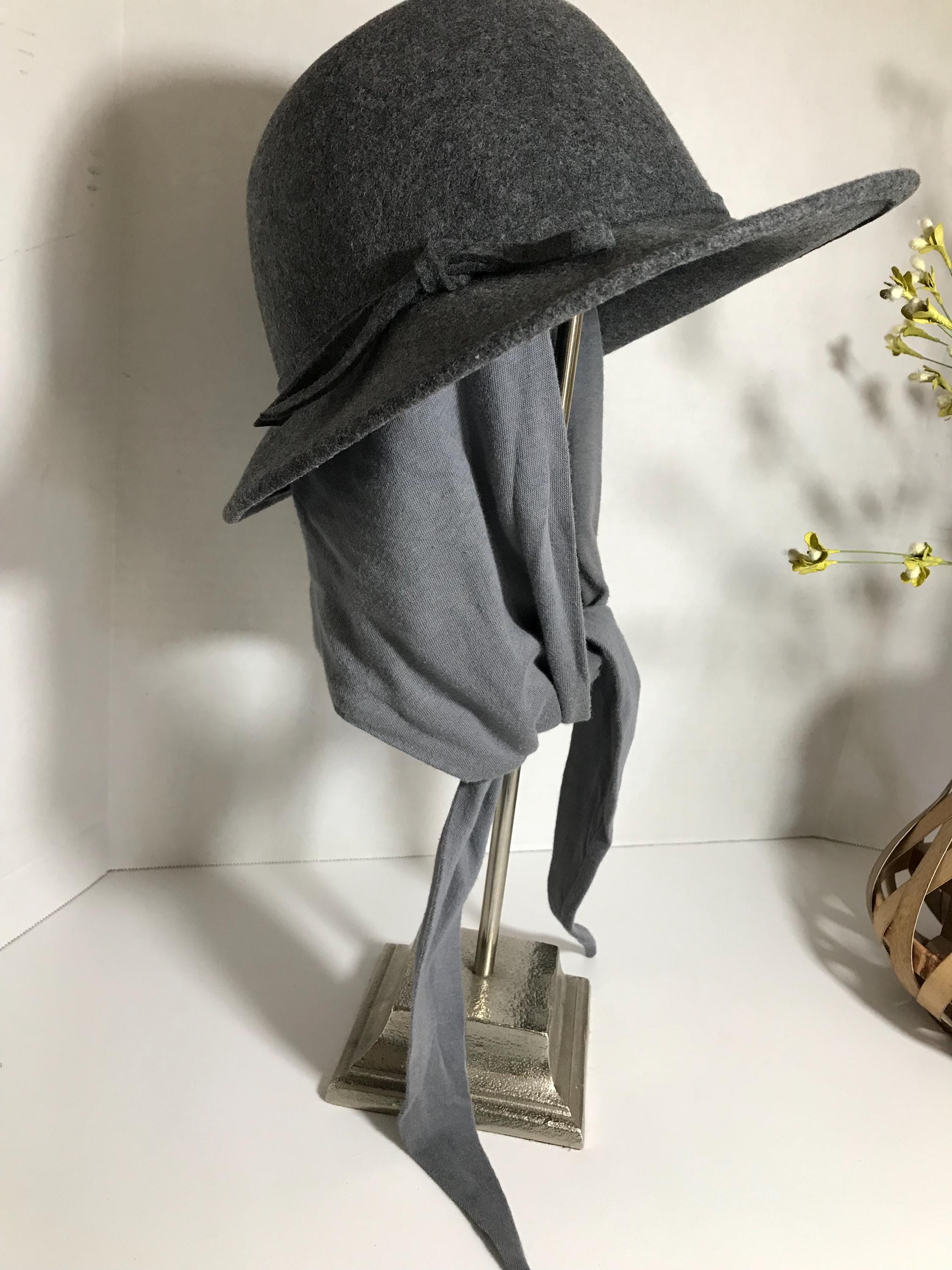 VTG Henry Dollar Betmar Fashion Hat Gray Rolled Wool Felt New York Fedora Derby Womens Vintage Betmar Grey Wool Hat One Size | Mercari main image 2