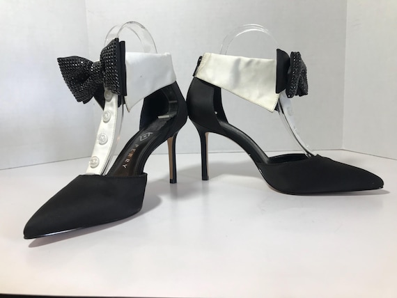 High heel tuxedo shoes discount