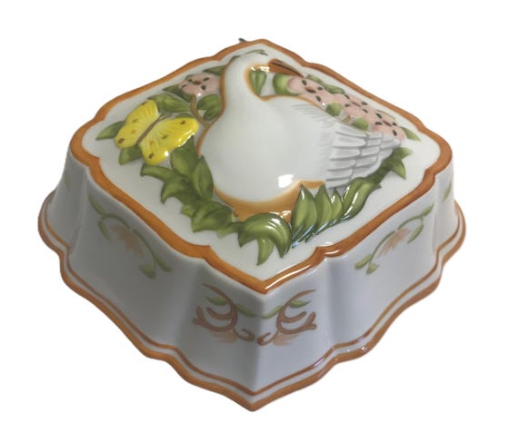 Dessous de plat de canard vintage - France