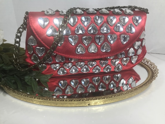 Vintage Betsey Johnson Red Satin Heart Purse Vintage Rare Betsey Johnson Red Heart Embellished Handbag Purse Betsey Johnson Heart Purse Etsy Denmark