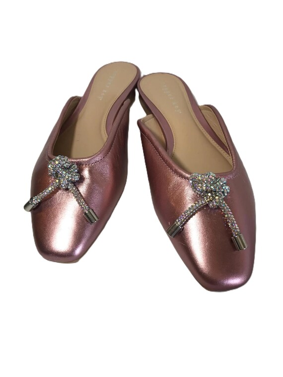 metallic copper dress shoes Copper Wedding Shoes Dyed Small Platform Peep Toe Slingback, Dancing Mid  Heel Shoe for Pageant or Prom, MOB Copper Shoe,cinnamon Color Shoes