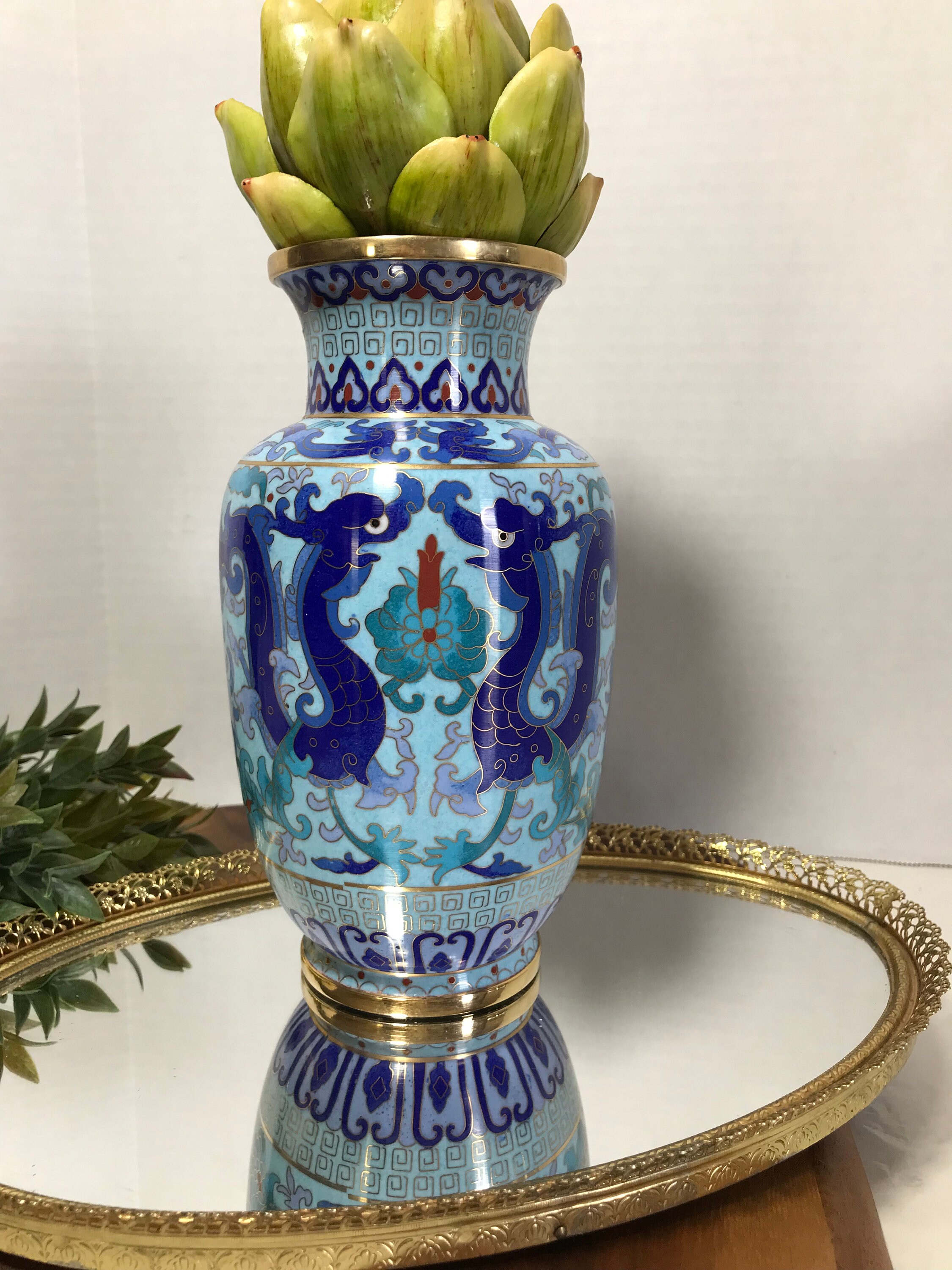 Blue dragon vase - Etsy 日本 Blue dragon vase - Etsy 日本