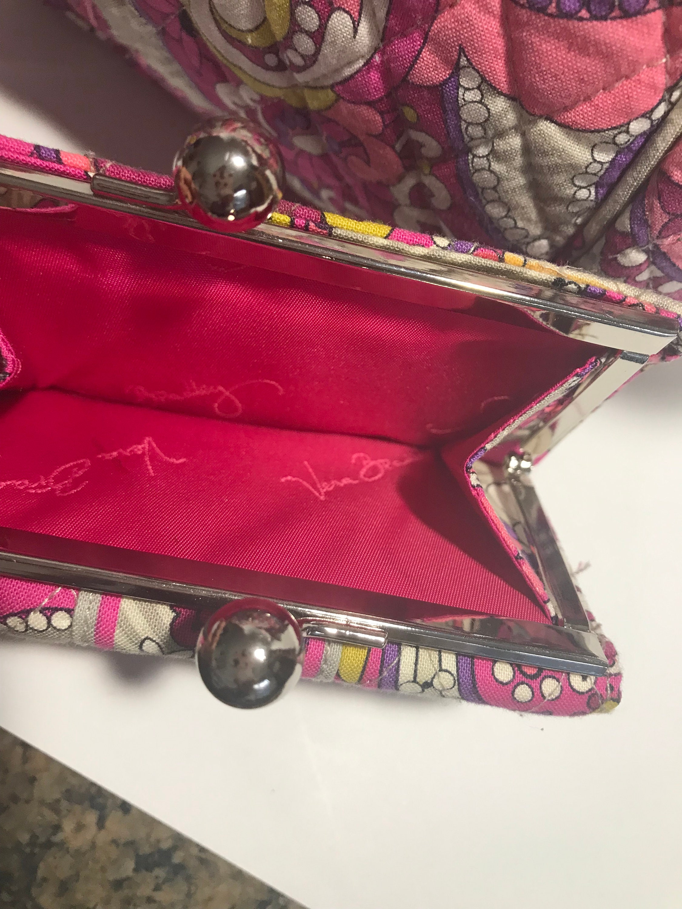 Vera Bradley Quilted Pink Paisley Purse and Wallet Set Vera Bradley Purse Vera Bradley Wallet Vera Bradley Pink Purse Etsy UK