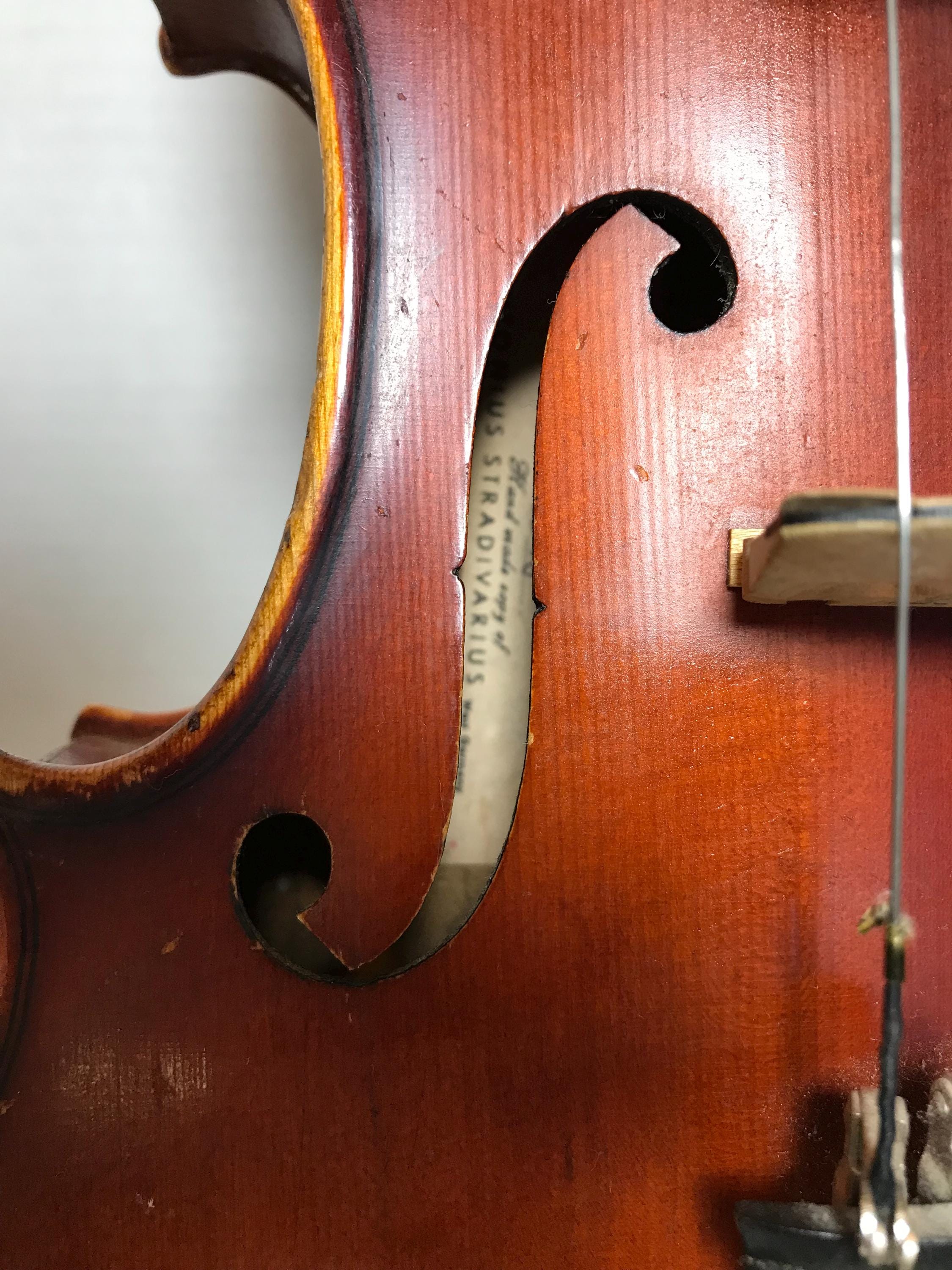 Vintage 1978 E.R. Pfretzschner Violin – Stradivarius Copy With A