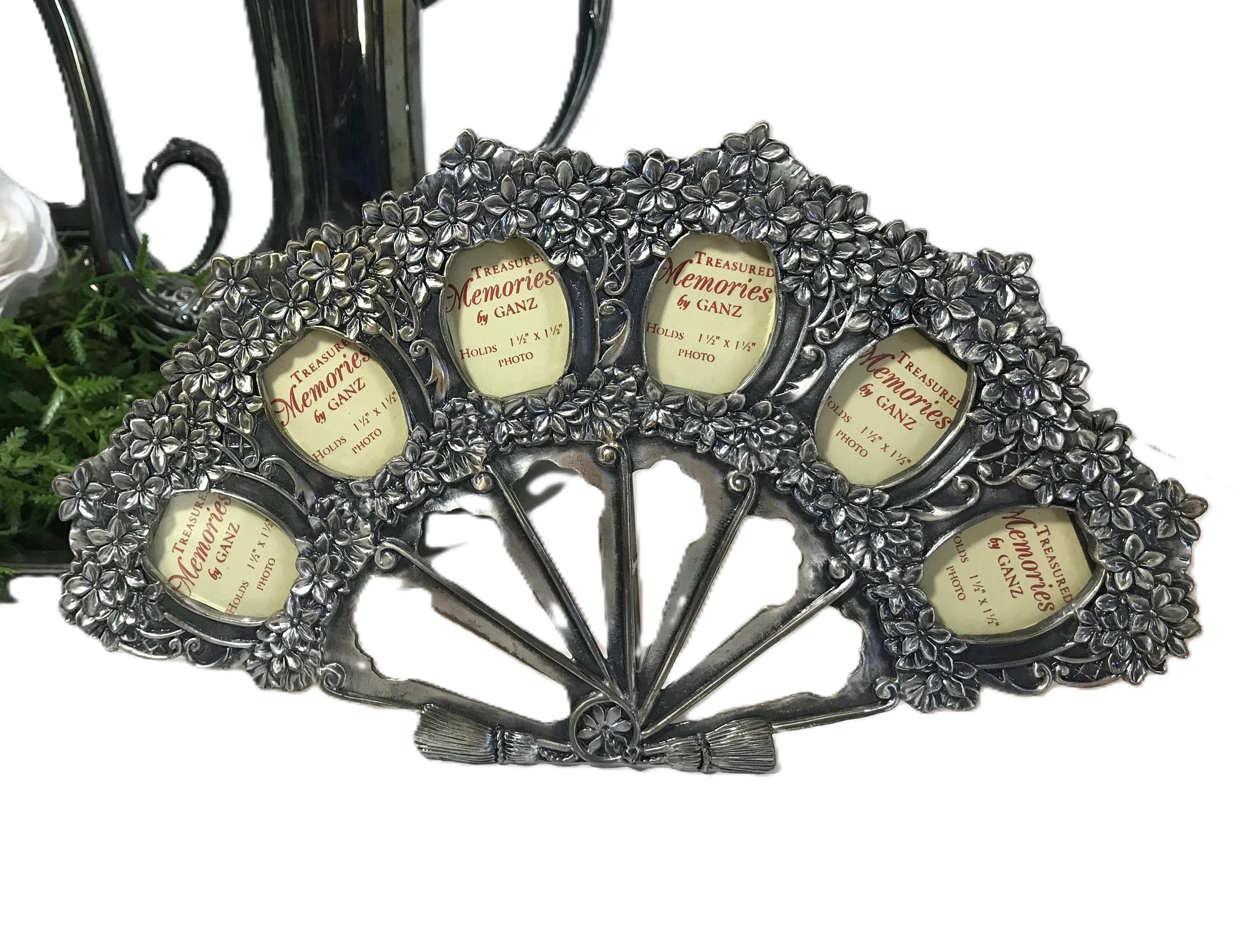 ヴィンテージ ピューター製額縁、ヴィンテージ ビクトリア朝風