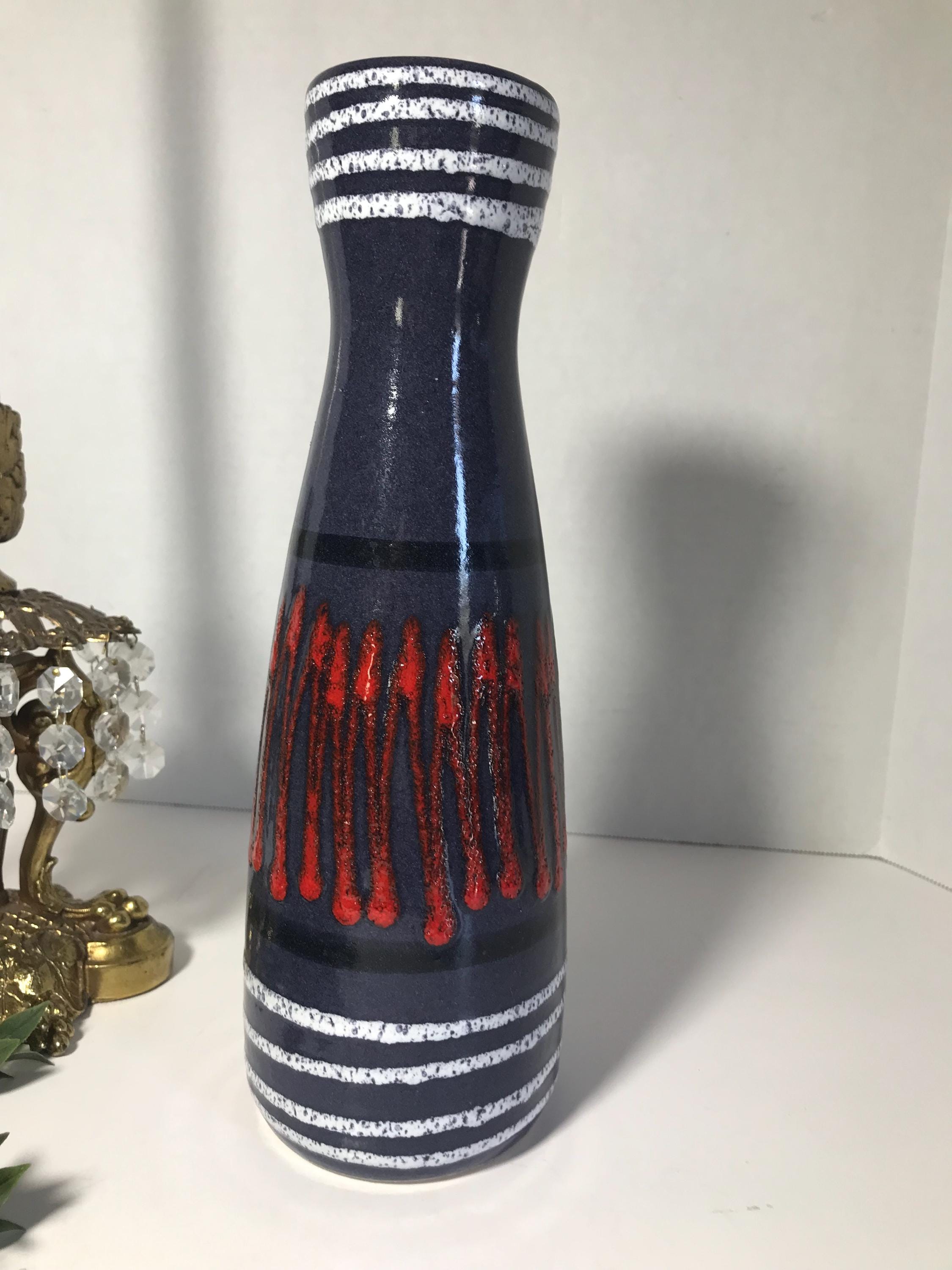 German Lava Vase - Etsy