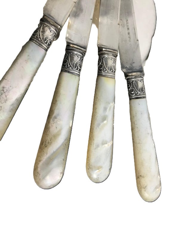 M5 Sterling Silver ヴィンテージ マザーオブパール ナイフ M5 Sterling Silver ヴィンテージ マザーオブパール ナイフ 【公式通販】