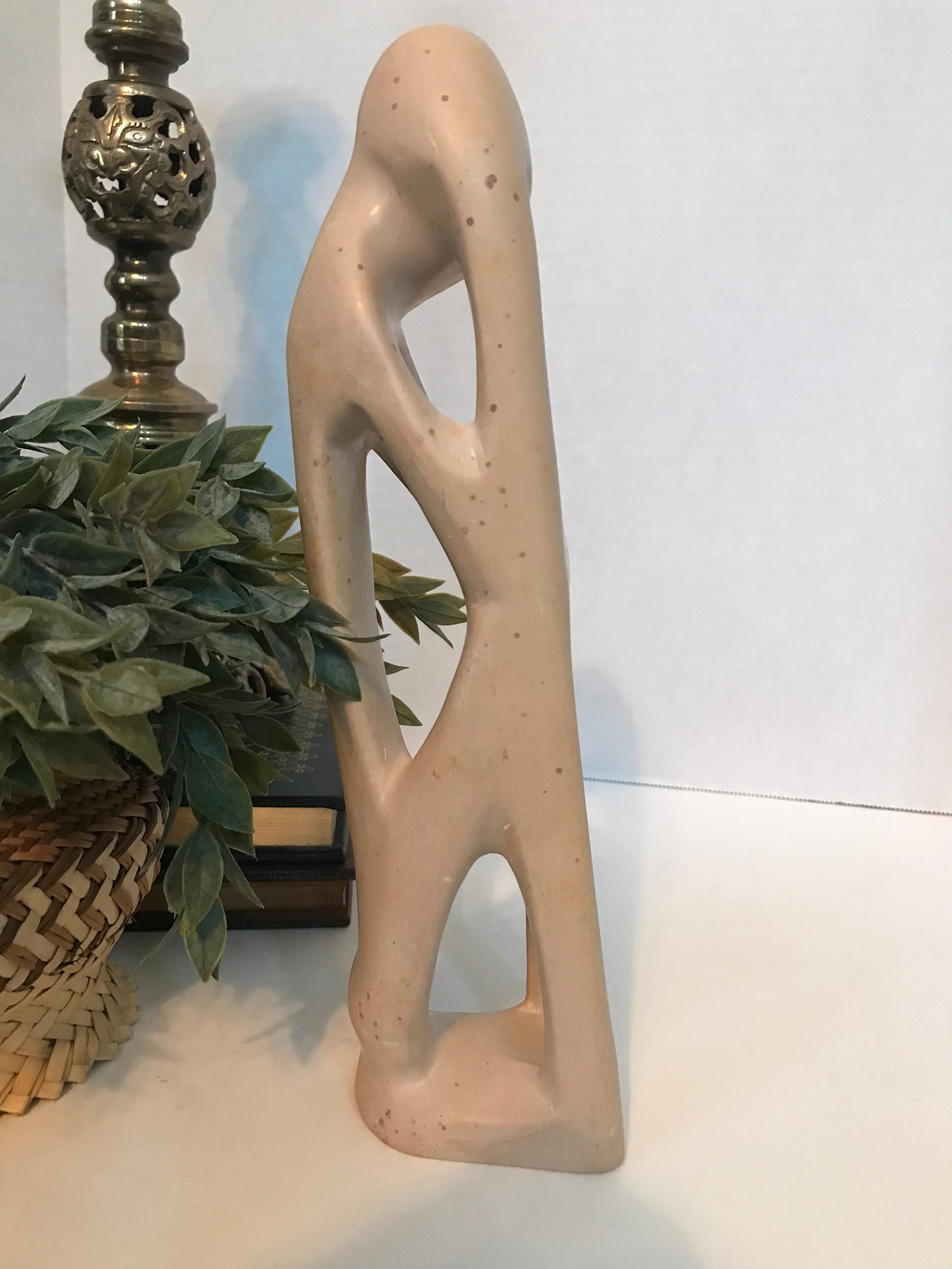 ソープストーン 人型 オブジェ ミッドセンチュリーデザイン ソープストーン 人型 オブジェ ミッドセンチュリーデザイン