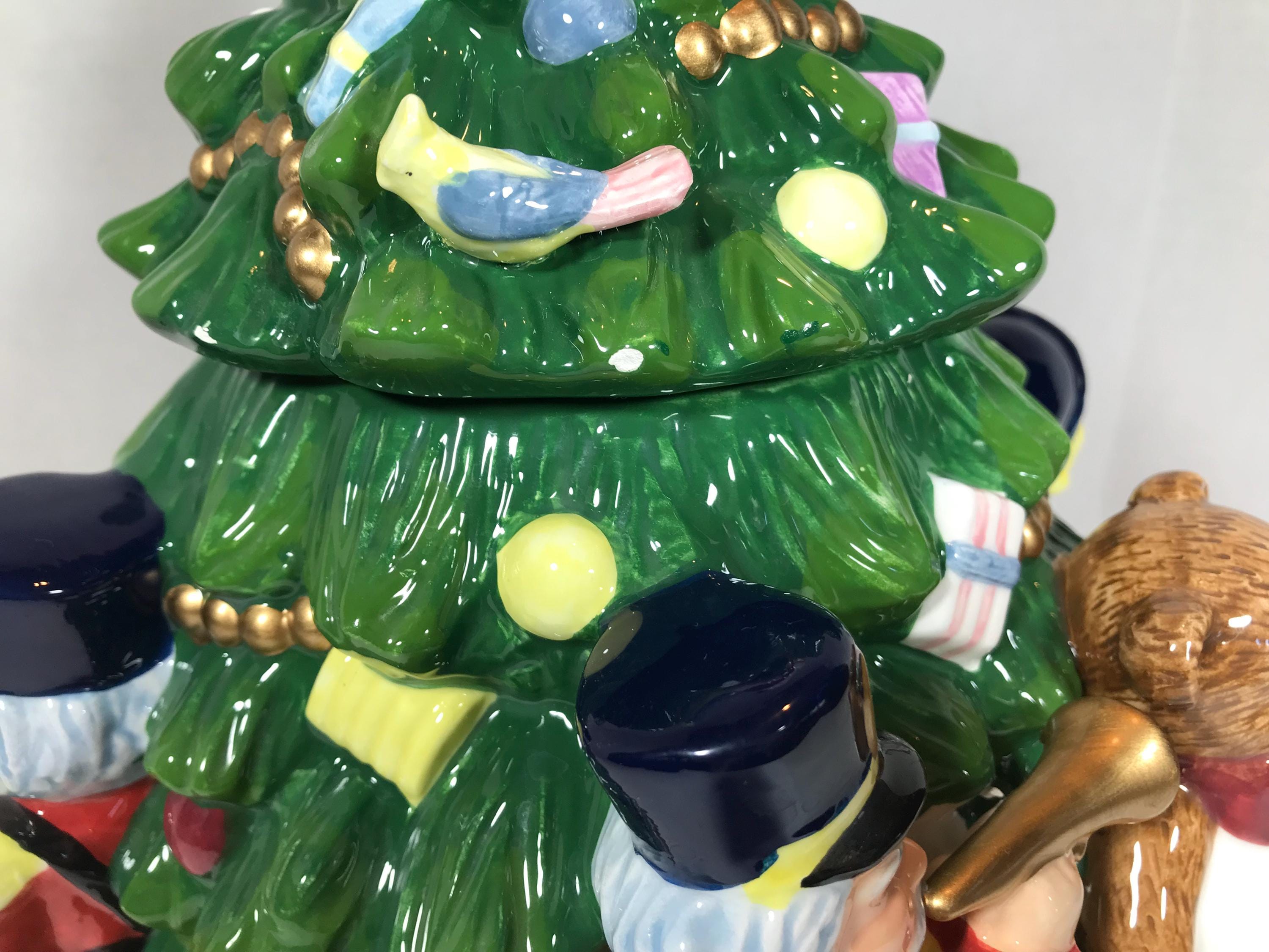 スポード クッキー ジャー クリスマスツリー 未使用品】SPODE クッキー ジャー クリスマスツリー スポード