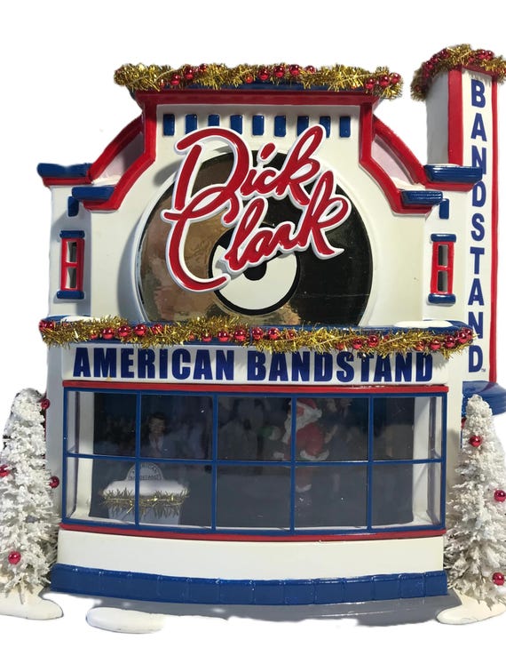 Dept 56 Snow Village American Bandstand, Dept 56 Dick Clark