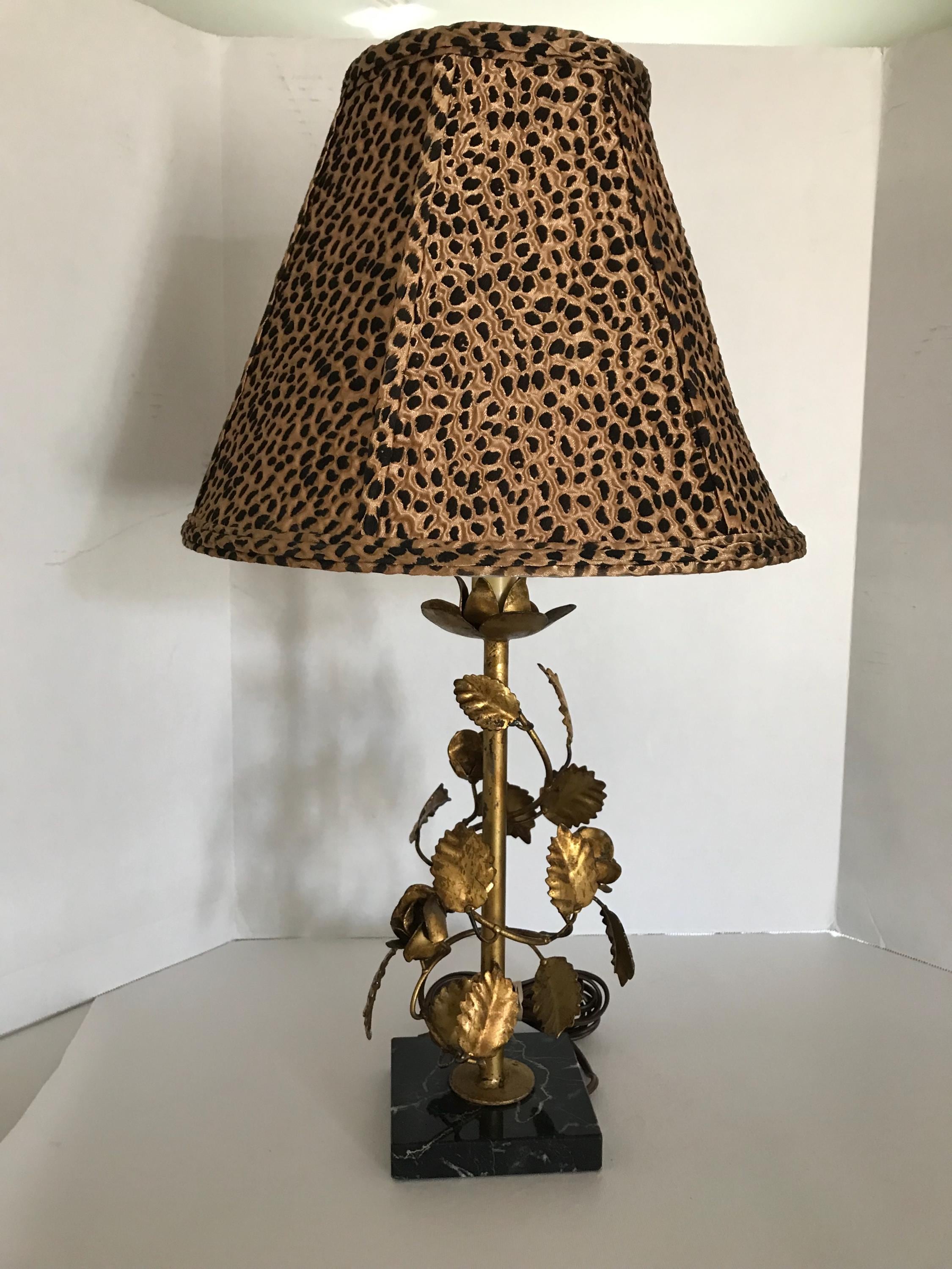 Leopard velvet lamp shade - Etsy 日本
