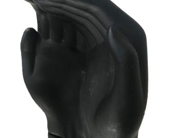 Vintage Handstatue, Handdekor, Ankleideraum Handstatue, Eitelkeitsdekor-Handfigurine, Handringhalter, Handschmuckhalter, Handanzeige