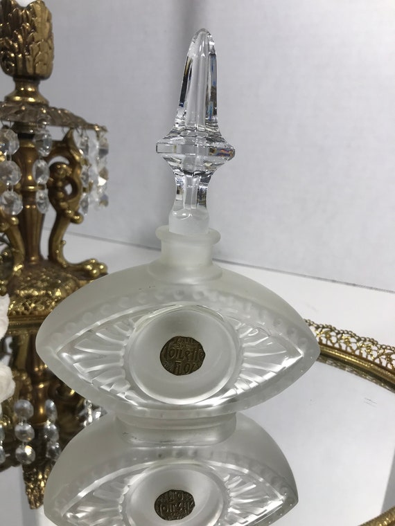 Vintage Arly La Boheme Paris glass perfume bottle… - image 7