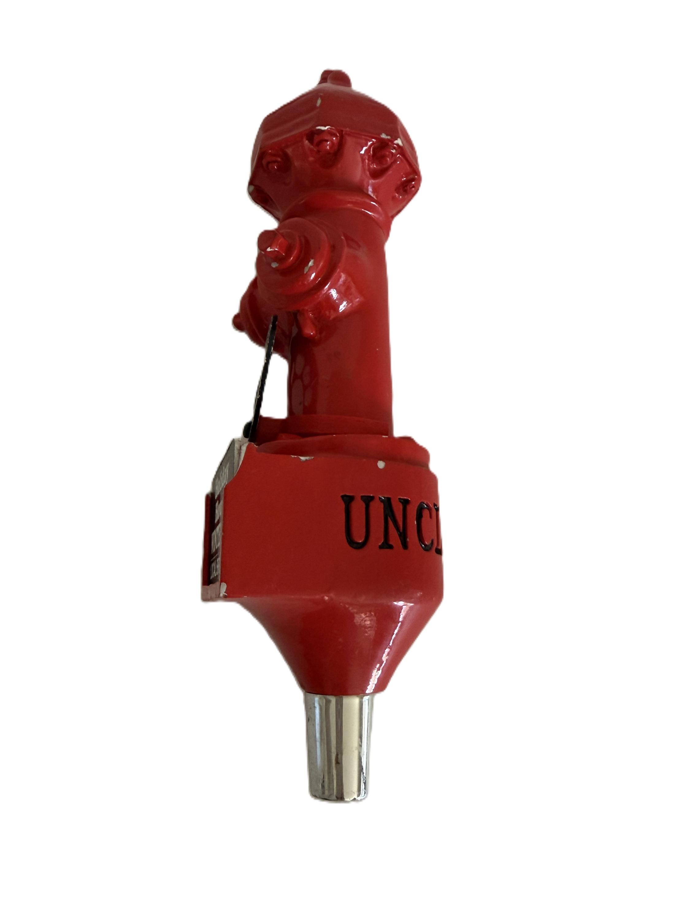 Uncle Bear's Fire Hydrant Beer Tap Handle Holiday Hound Winter Ale Bar ...
