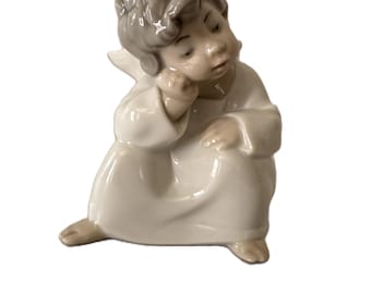 置物 Lladro Angel With Accordion Amazon.com: LLADRÓ Angel with Flute Figurine. Porcelain Angel