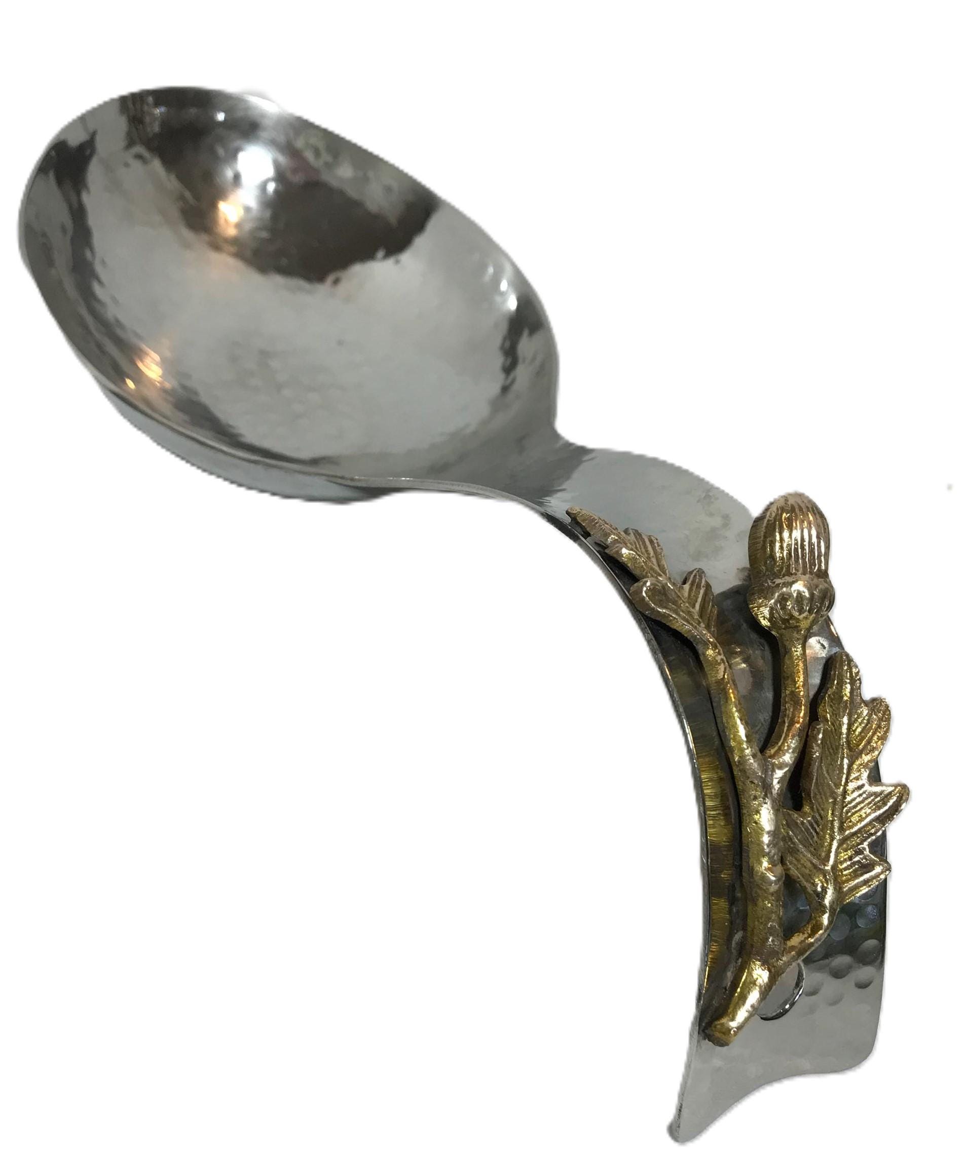 Repose-Cuillère De Cuisine En Métal Bronze - Élégant Et Pratique Pour Chefs Et Restaurants Porte Cuillère Bronze Repose-Cuillère De Cuisine En Métal Bronze - Élégant Et Pratique Pour Chefs Et Restaurants Porte Cuillère Bronze