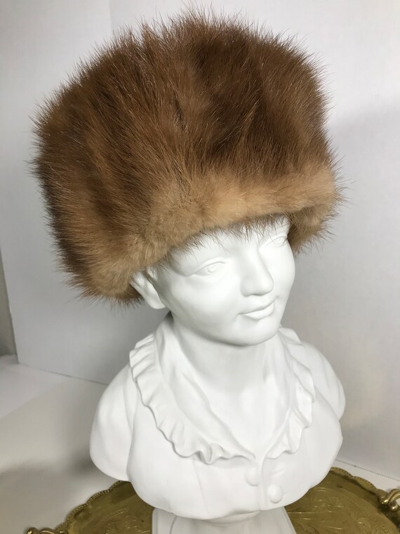 Vintage Hong Kong Furs 1950s hat, Vintage 50s pil… - image 8