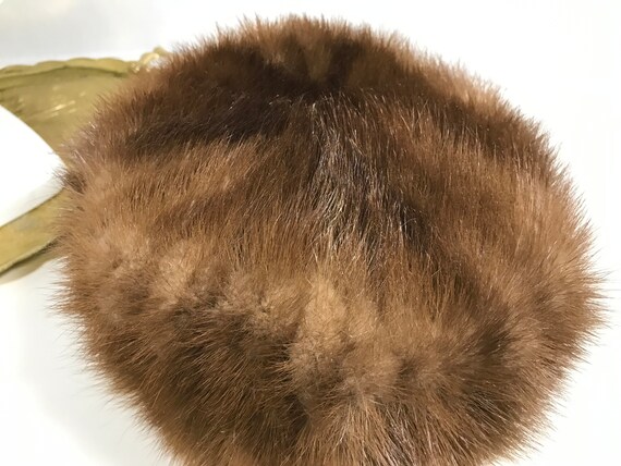 Vintage Hong Kong Furs 1950s hat, Vintage 50s pil… - image 5