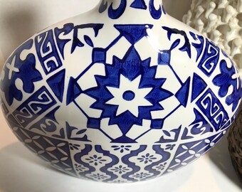 未使用・新品 手作り陶器 花瓶 白茶ストライプ 花器 花瓶 手づくり水盤 清水焼 P25 : 小林陶芸 - 通販 - Yahoo