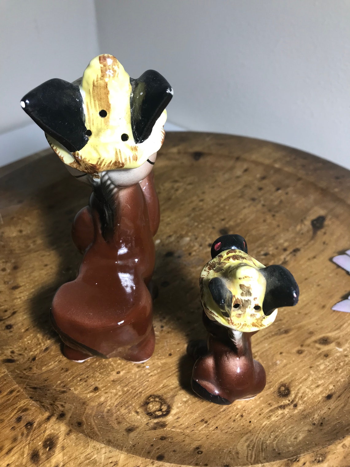 Vintage 1950s Donkey Salt and Pepper Shakers Vintage 1950s Etsy