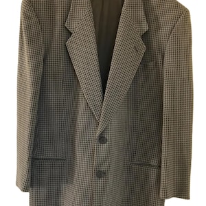 Vintage Giorgio Armani Collezioni Men's Herringbone Jacket , Size