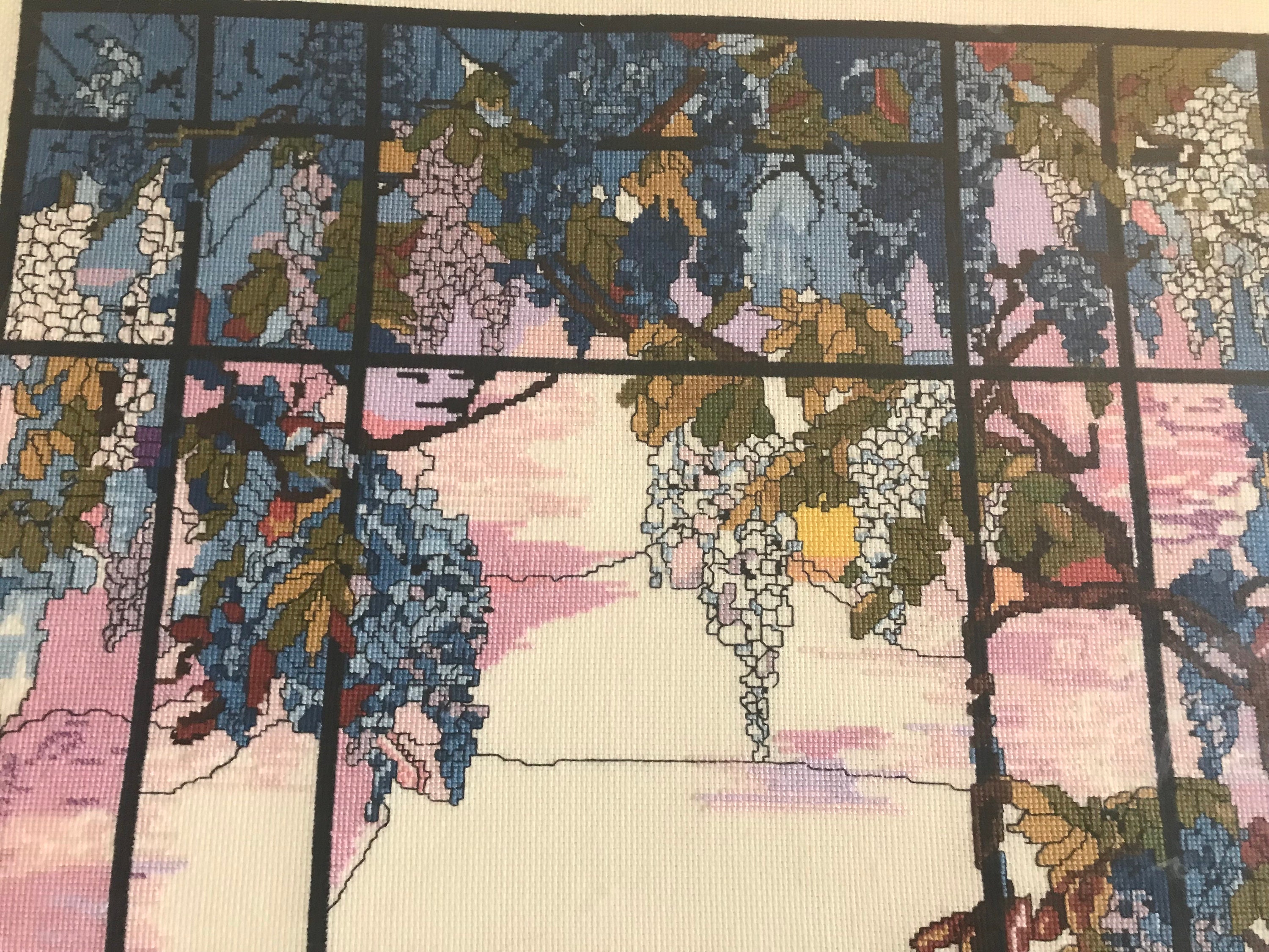 Broderie Encadrée 18 éme S. Venise